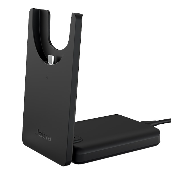 Jabra Evolve2 55 USB UC Stereo Bluetooth Headset with Charging Stand with Charging Stand